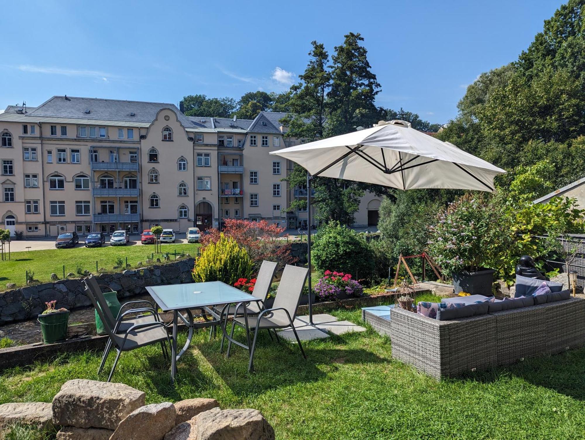 Famzi - Urlaubsmagie - Familienwohnung Mit Gemeinschaftsgarten, -Sauna & -Pool Зебниц Экстерьер фото