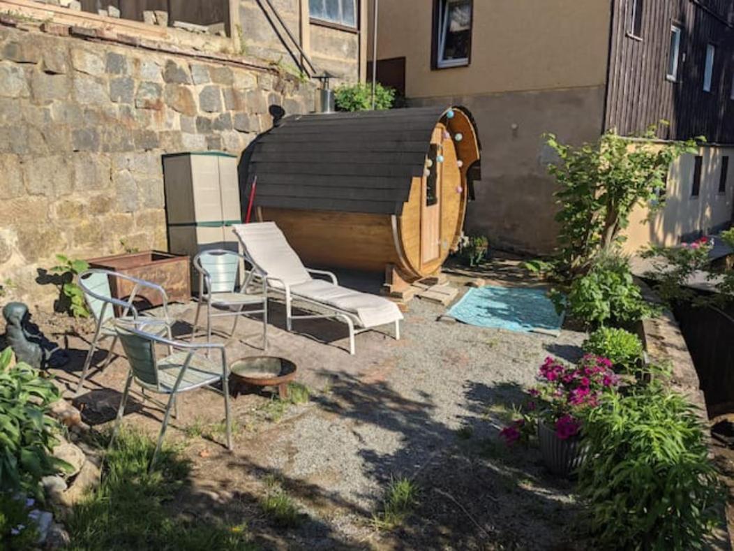 Famzi - Urlaubsmagie - Familienwohnung Mit Gemeinschaftsgarten, -Sauna & -Pool Зебниц Экстерьер фото
