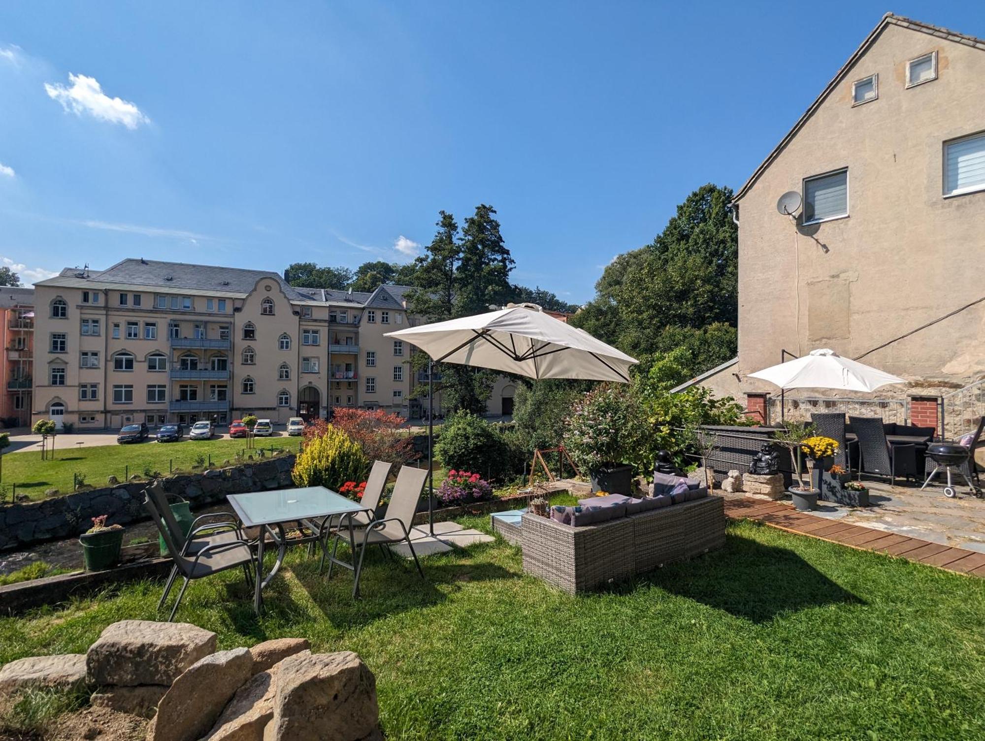 Famzi - Urlaubsmagie - Familienwohnung Mit Gemeinschaftsgarten, -Sauna & -Pool Зебниц Экстерьер фото