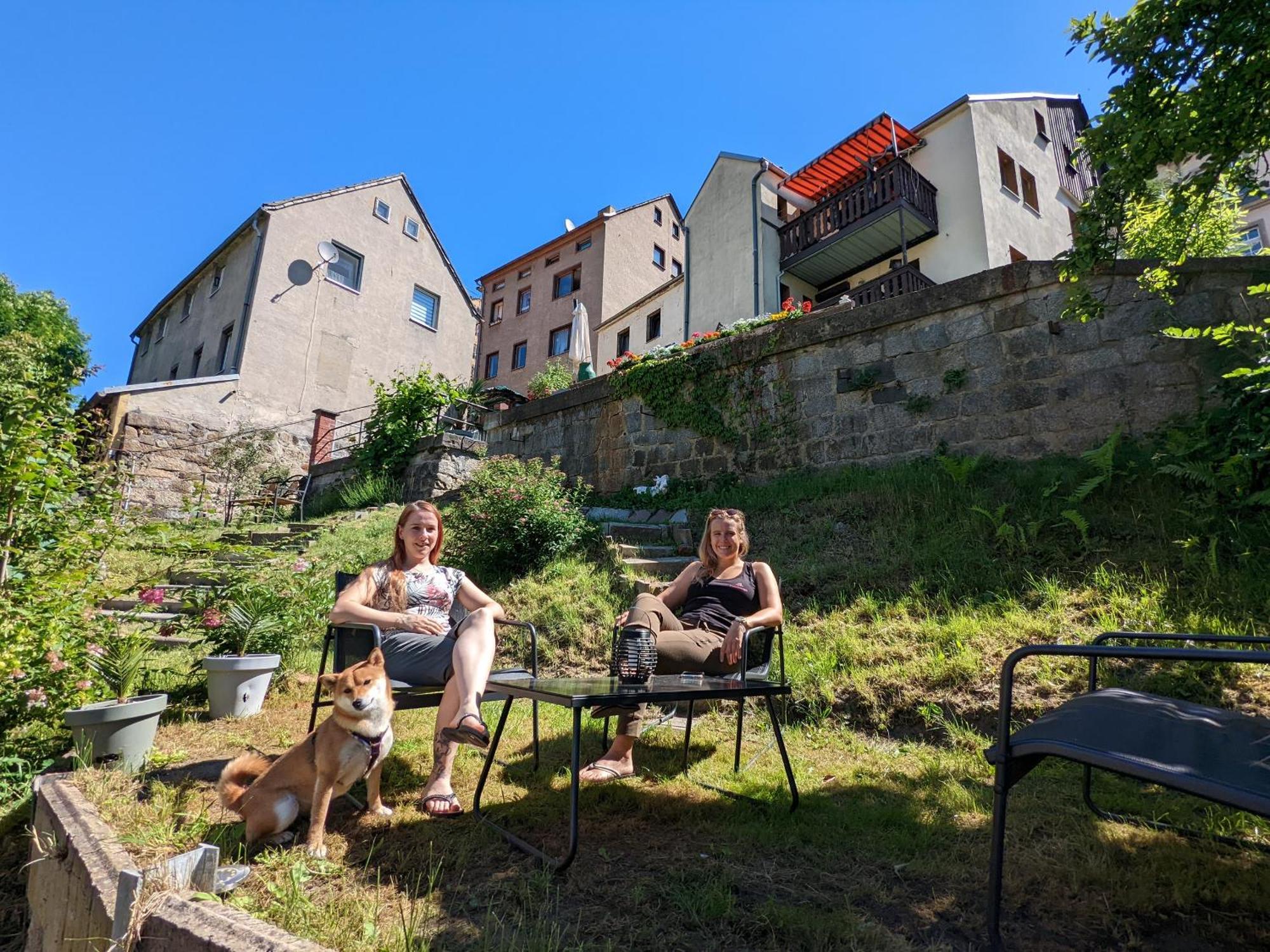 Famzi - Urlaubsmagie - Familienwohnung Mit Gemeinschaftsgarten, -Sauna & -Pool Зебниц Экстерьер фото