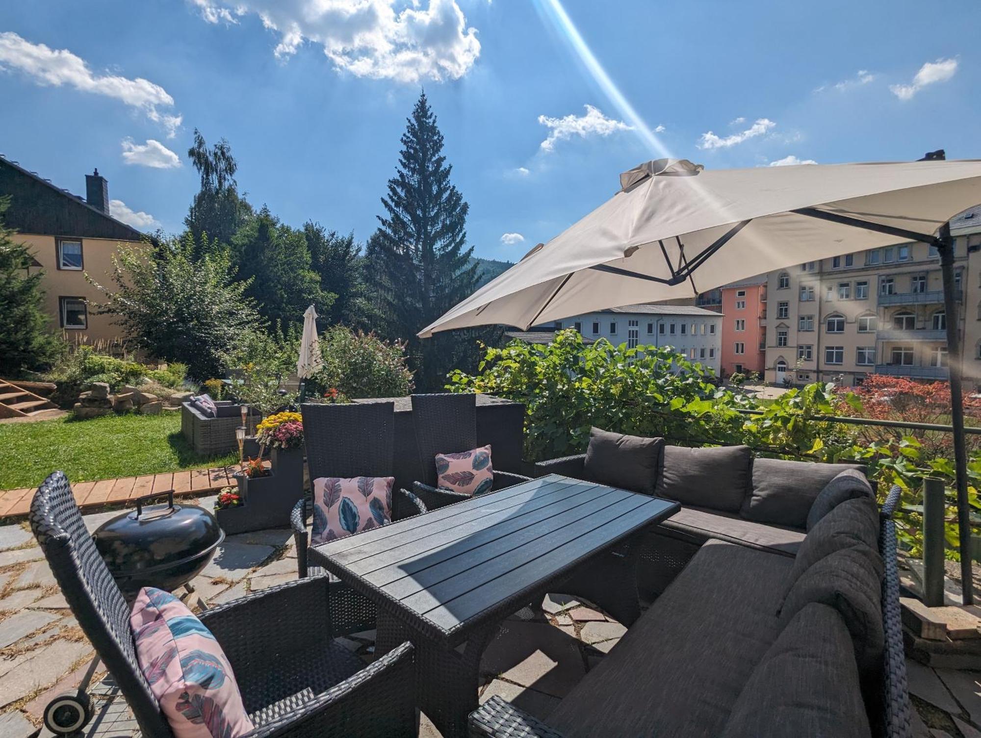 Famzi - Urlaubsmagie - Familienwohnung Mit Gemeinschaftsgarten, -Sauna & -Pool Зебниц Экстерьер фото