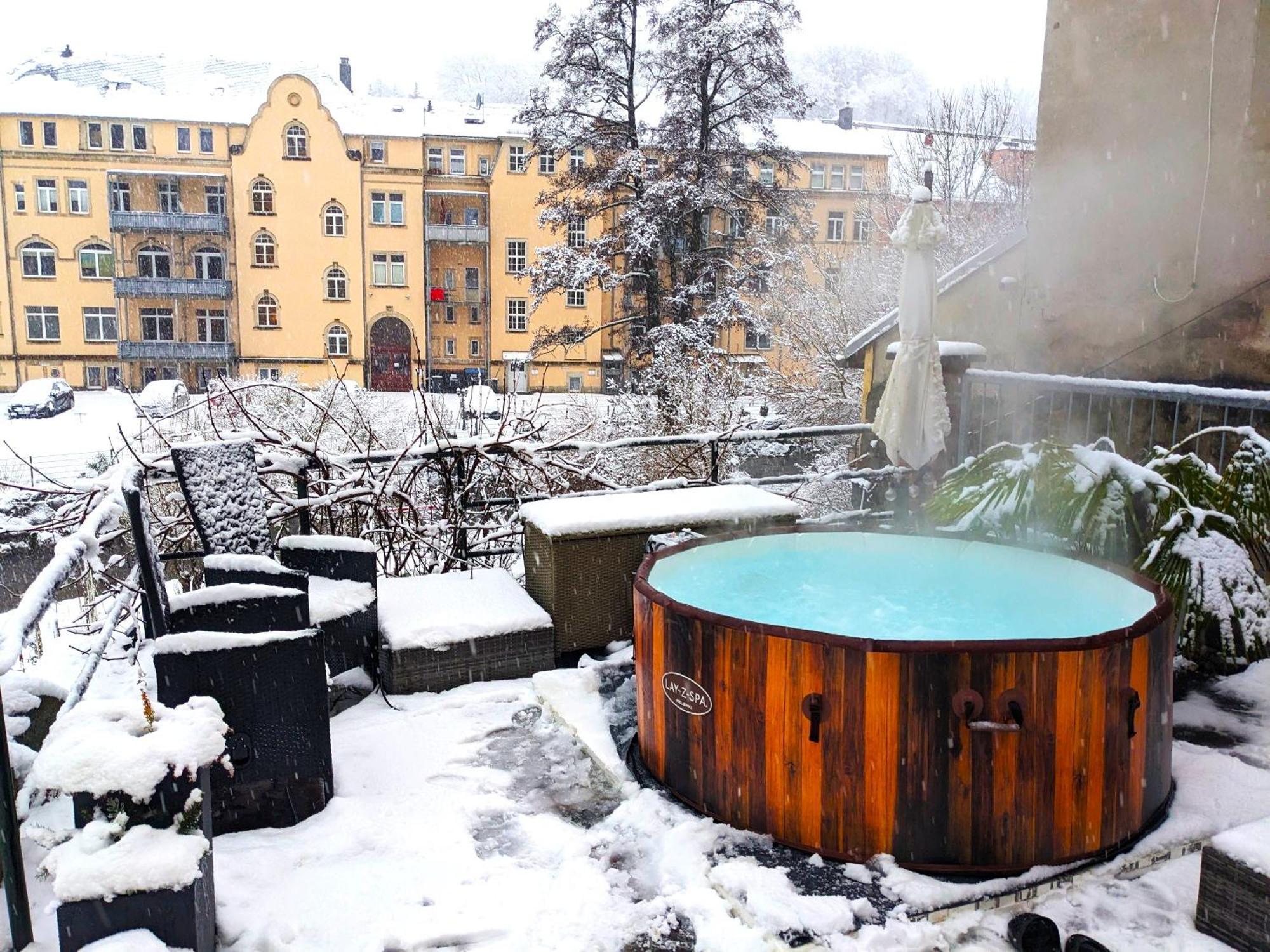 Famzi - Urlaubsmagie - Familienwohnung Mit Gemeinschaftsgarten, -Sauna & -Pool Зебниц Экстерьер фото